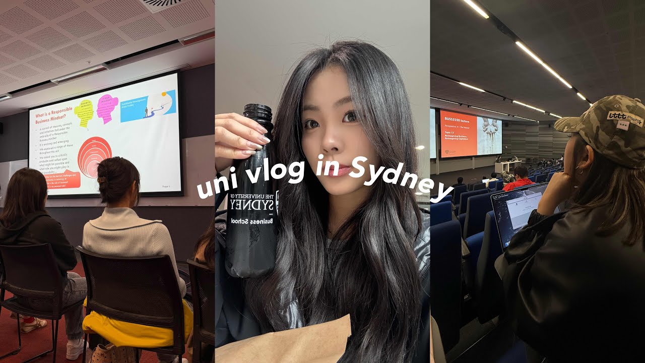 vlog103 Living alone in Sydney ｜雪梨大學上學日常、學期倒數最後2週、打卡好吃的餐廳！VLOG。