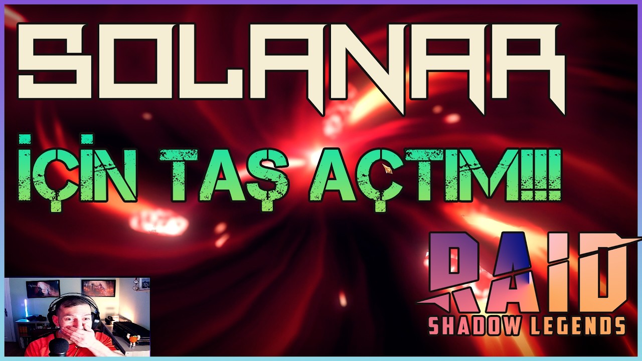 Solanar İçin 8 Hesapta Taş AÇTIM!!! - Raid Shadow Legends #raidshadowlegends