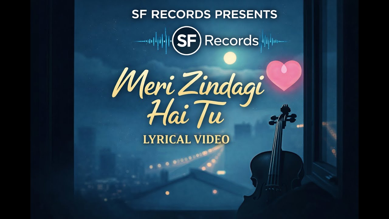 Meri Zindagi Hai Tu | Lyrical Video | SF Records