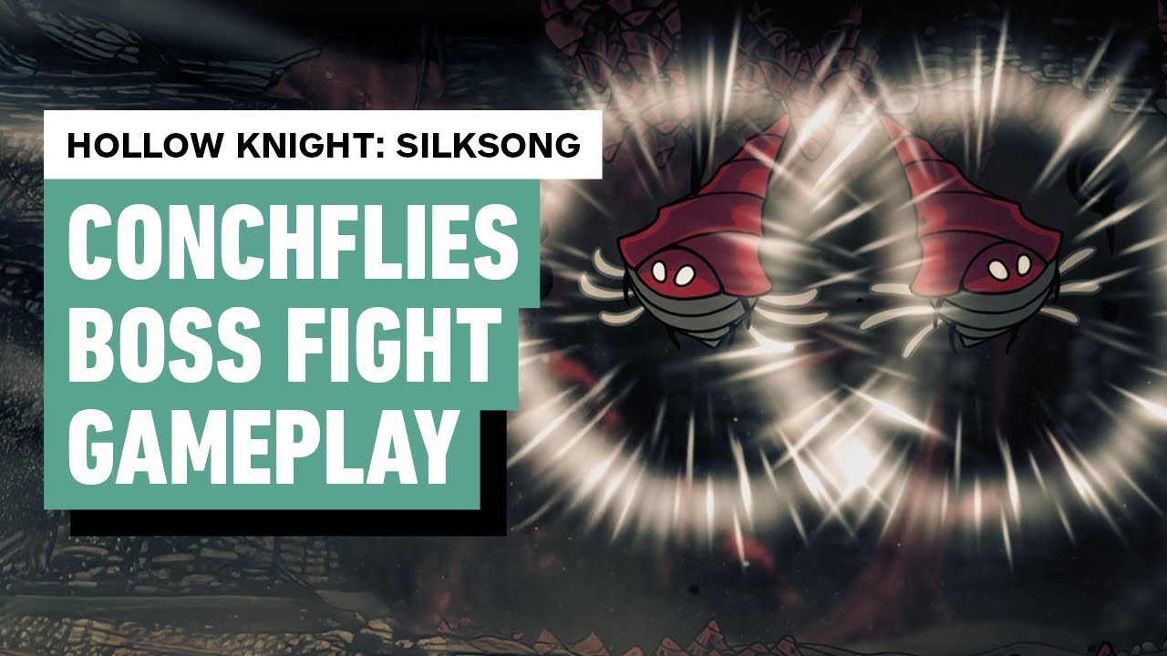 Hollow Knight: Silksong Boss Fight - Double Conchflies (Blasted Steps)