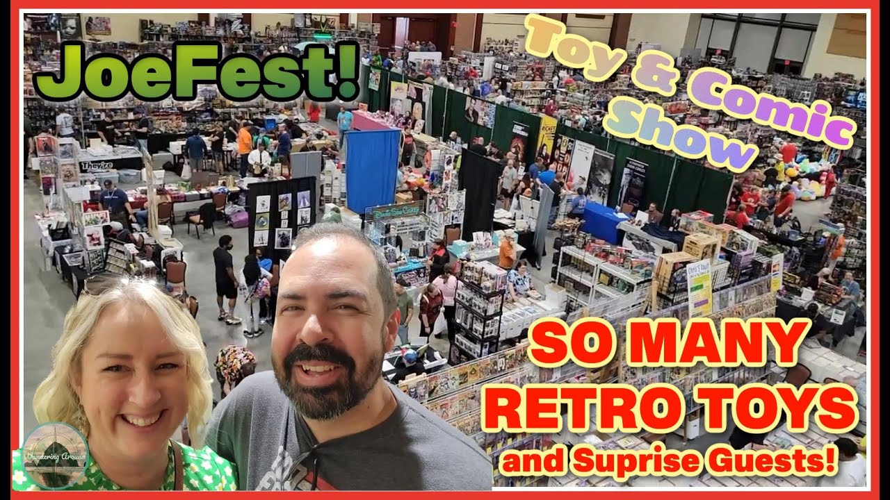 Joe Fest 2023!! Tons of 80's toys and comics on display!