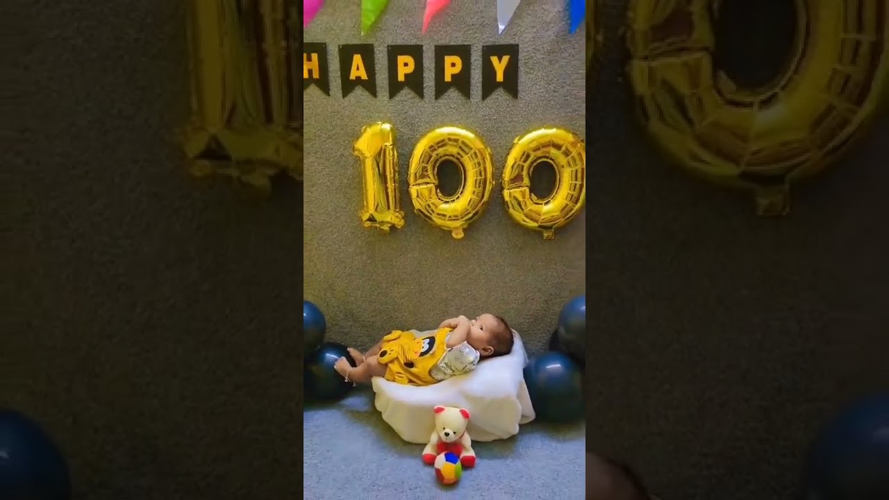 Baby Ashvik's 100 Days Celebration Video #Celebration #happy #cutebaby # Viralbaby #baby_ashvik_