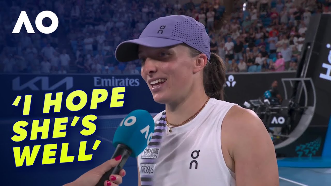 Iga Swiatek STUNNED by Osaka withdrawl news | Australian Open 2026 | Wide World of Sports