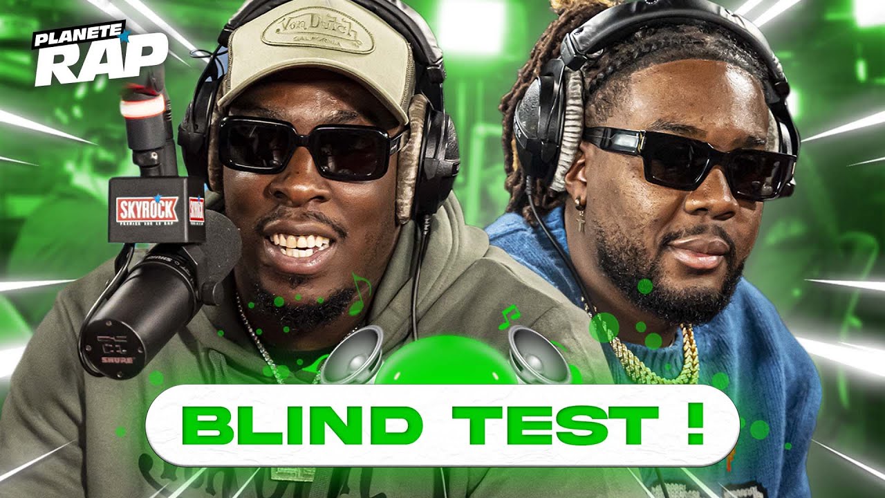BLIND TEST EN REVERSE ! (avec Joé Dwèt Filé, Tayron Kwidan's & Fred Musa) #PlanèteRap