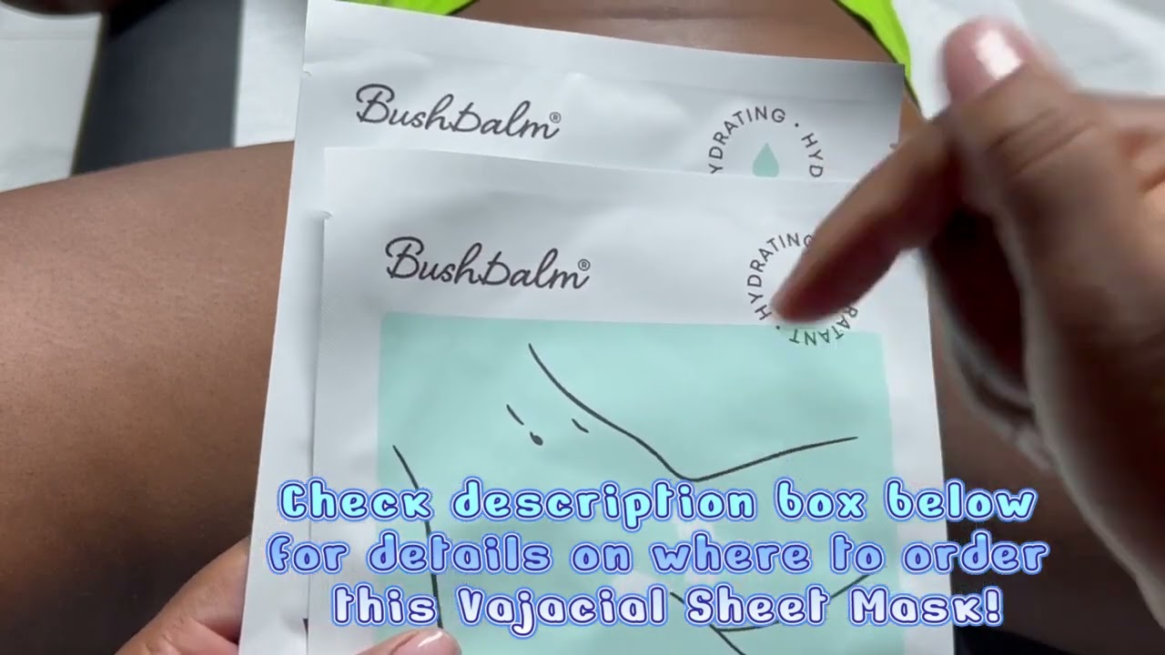 Vajacial Mask Sheet by Bushbalm