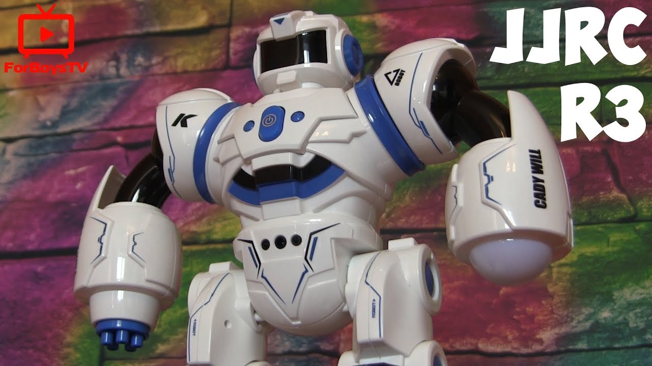Интерактивный боевой робот на радиоуправлении JJRC R3 CADY WILL - распаковка и обзор