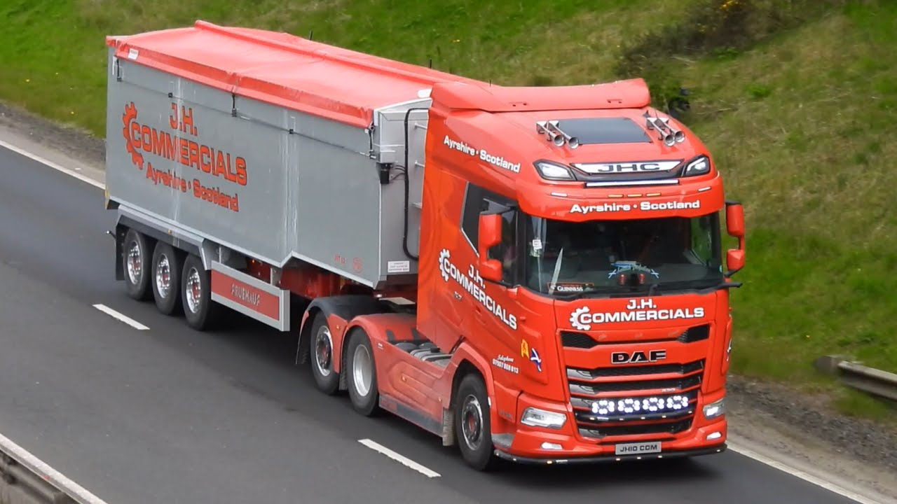 Truck Spotting on the A1 Scotland | #49
