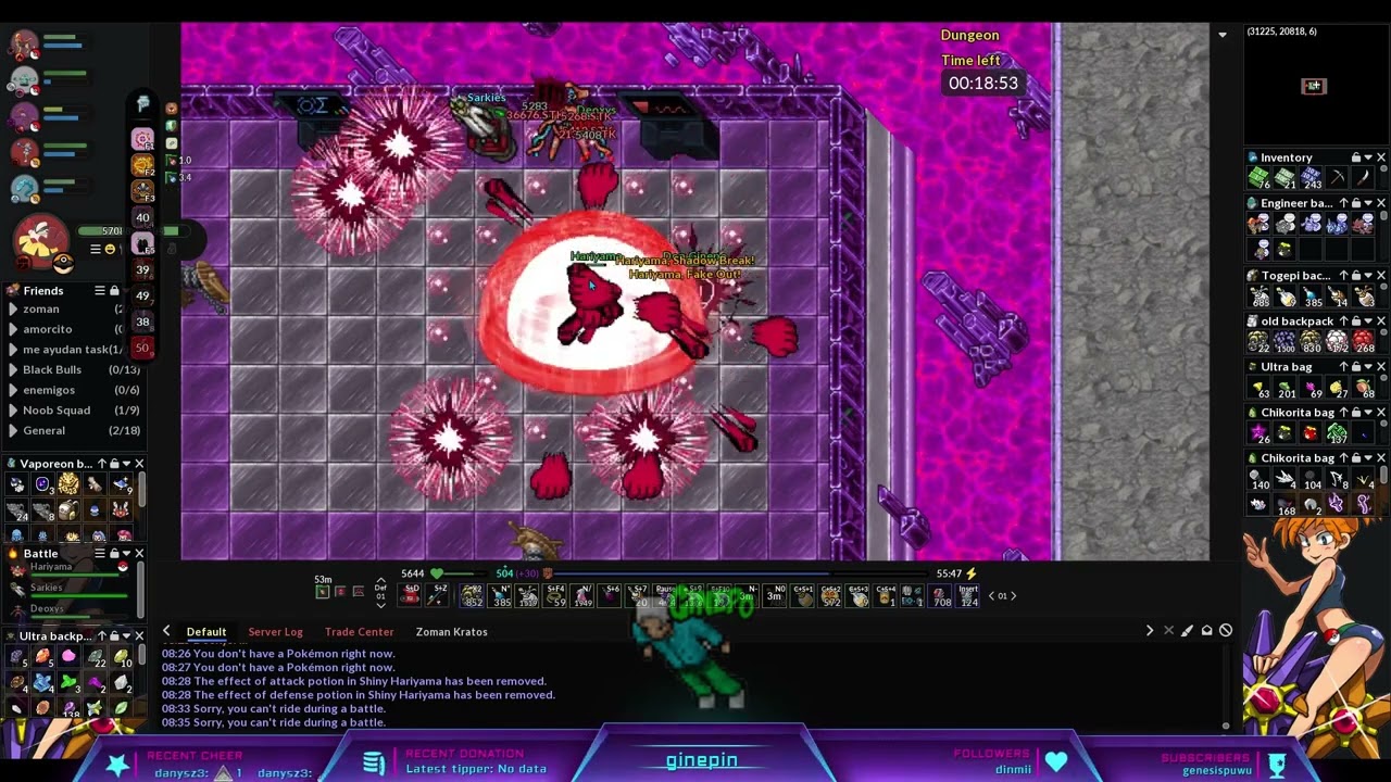 Mejor intento fallido / Killing Deoxys / Sarkies Quest