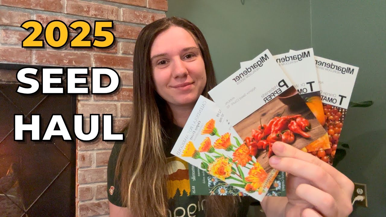 2025 SEED HAUL! Everything We're Growing This Year from Sow True Seed, MIGardener, Johnny's & More