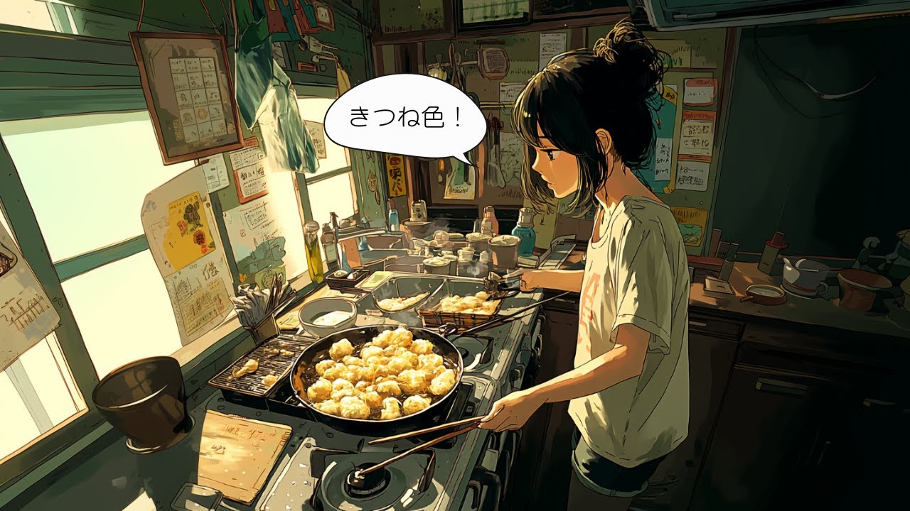 What Does “Kitsune Iro” Mean? | Learn Japanese with Mushroom Tempura 🍄‍🟫 #3