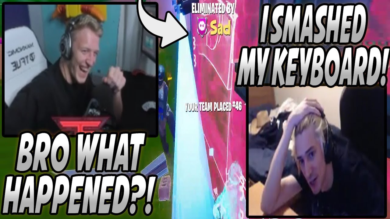 Tfue Can't Stop CRYING After His Teammate xQc Has A BREAKDOWN & Starts SMASHING His Keyboard!