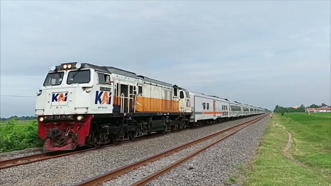 #train Berlari ke sana sini cuma mau liat ular besi #keretaapi