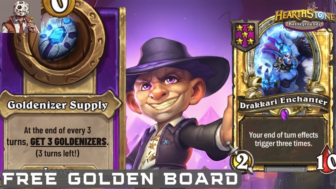 GOLDENIZER WITH DRAKKARI IS BROKEN - Hearthstone Battlegrounds #gaming #gameplay #games #gamer
