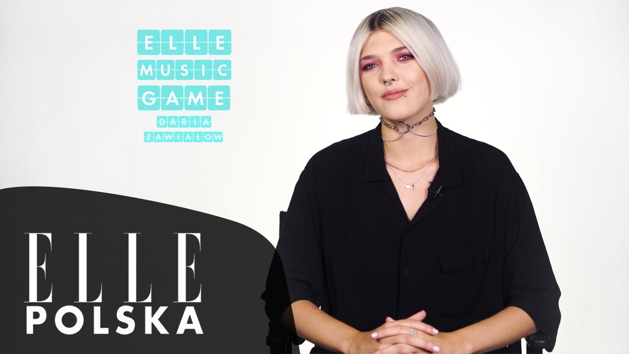 Daria Zawiałow śpiewa piosenki Krzysztofa Zalewskiego, Dua Lipy i Nirvany [ELLE Music Game]