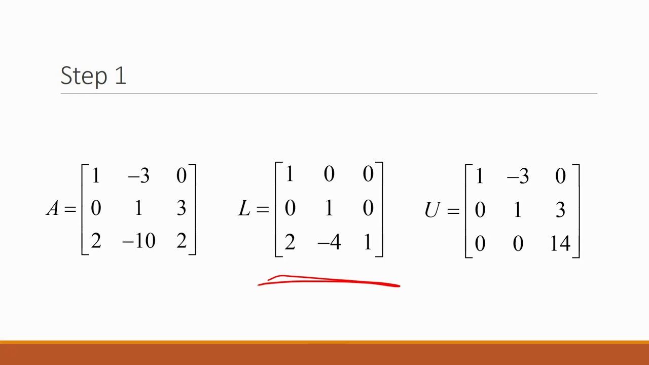 LU Factorization