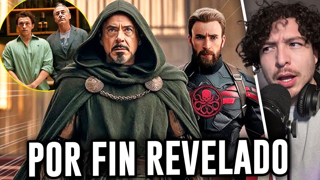 OFICIAL Robert Downey Jr y Tom Holland revelaron juntos los colores de sus personajes y m&aacute;s