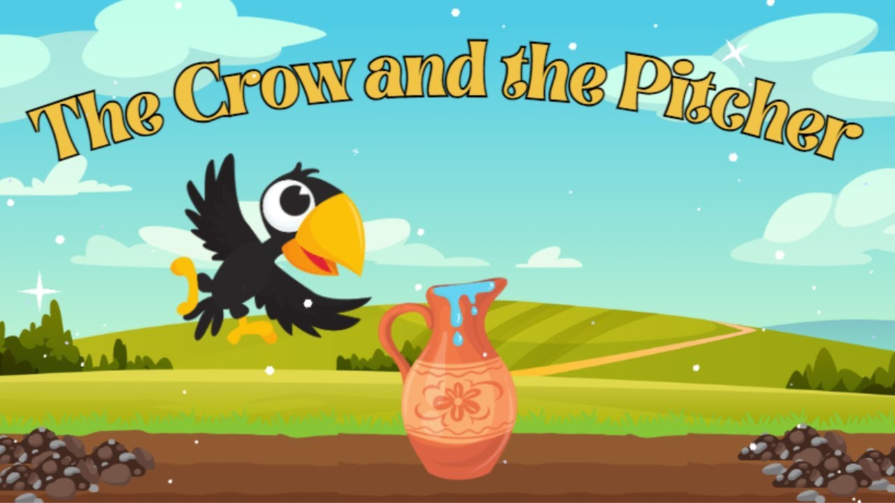 The Crow and the Pitcher | Read Aloud Story for Kids!