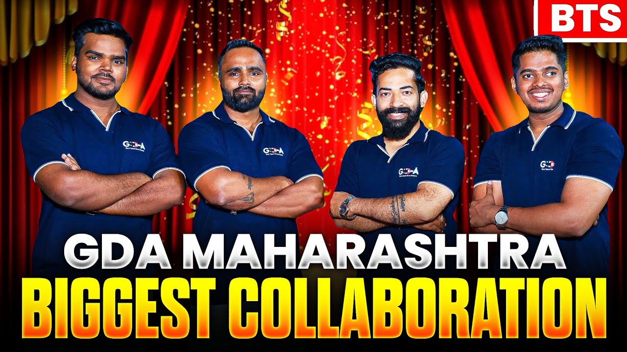  GDA-Maharashtra 🔝 || Biggest Collaboration 🔥 ||  Class 11 + 12 th || Board & Mhtcet || BTS 😱 