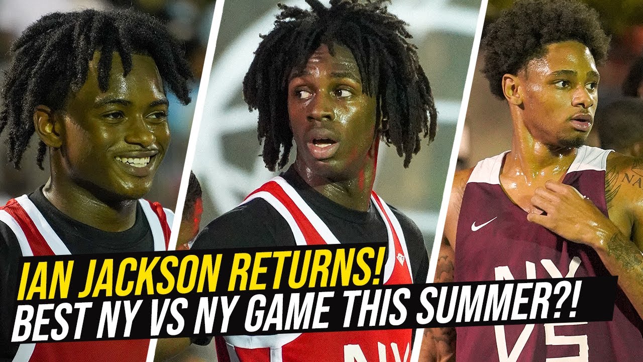 Ian Jackson IS BACK! BEST NY vs NY GAME of the SUMMER? | Tristate Park vs Watson Park MUST WATCH! 🤯🔥