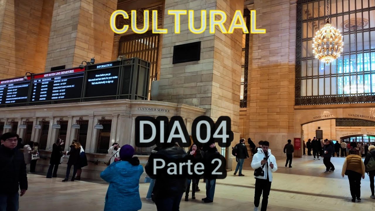 GRAND CENTRAL TERMINAL. Vlog Nova York 2024. Ep. 04.2.