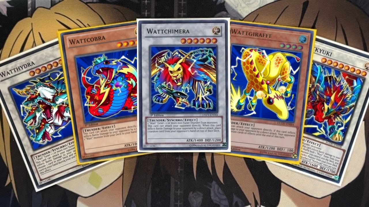 Мой обзор колоды Уотта для Yu-Gi-Oh! на январь 2026 года.