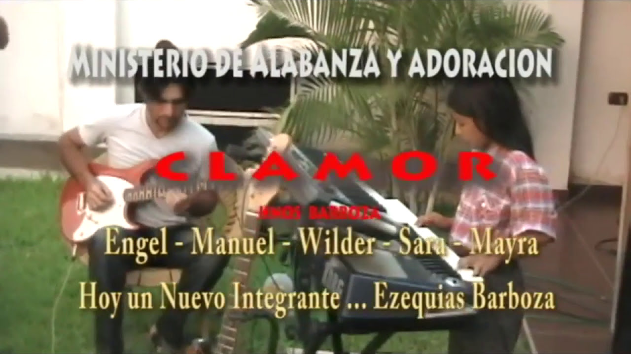 MI BENDITO DIOS  CLAMOR AEMINPU en vivo vídeo oficial *EZEQUÍAS en los teclados
