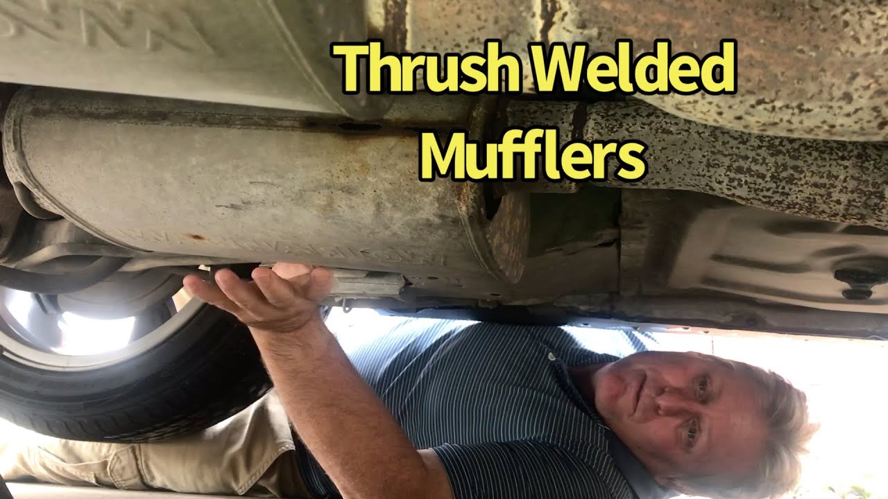 Thrush Welded Muffler Mustang GT