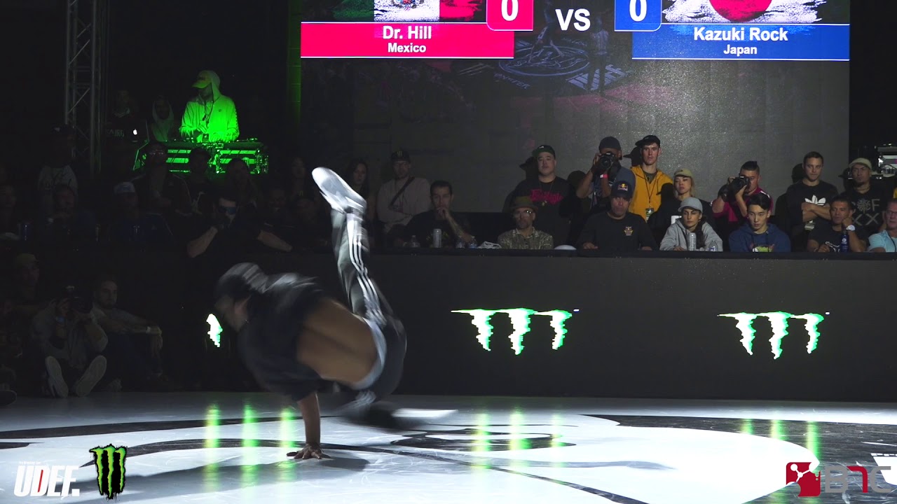 Dr Hill Vs Kazuki Rock - Top 32 - Silverback Open 2018 - Pro Breaking Tour - BNC