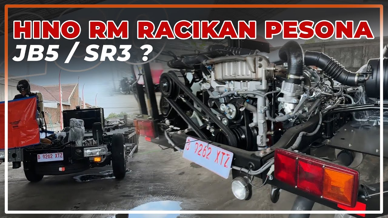Kali Ini Kami Racik Sasis Supaya Lebih Nyaman. HINO RM280