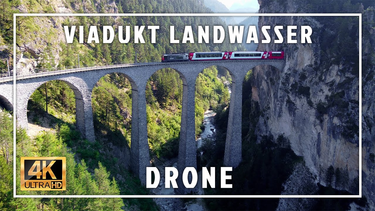 Viadukt Landwasser - DRONE