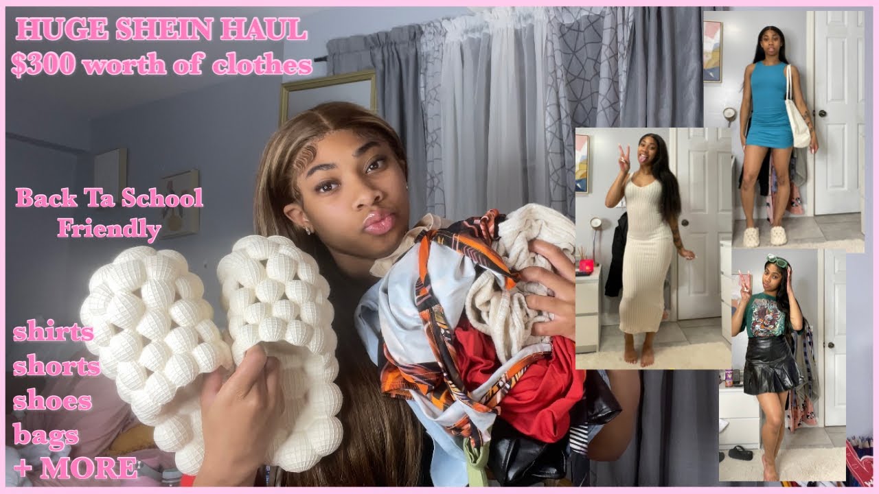 HUGE BACK TO SCHOOL/SUMMER SHEIN HAUL....$300 worth of CLOTHES/ HIGHSCHOOL