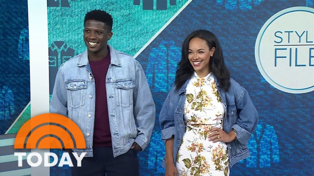 Ideas for styling a jean jacket from the beach to the office