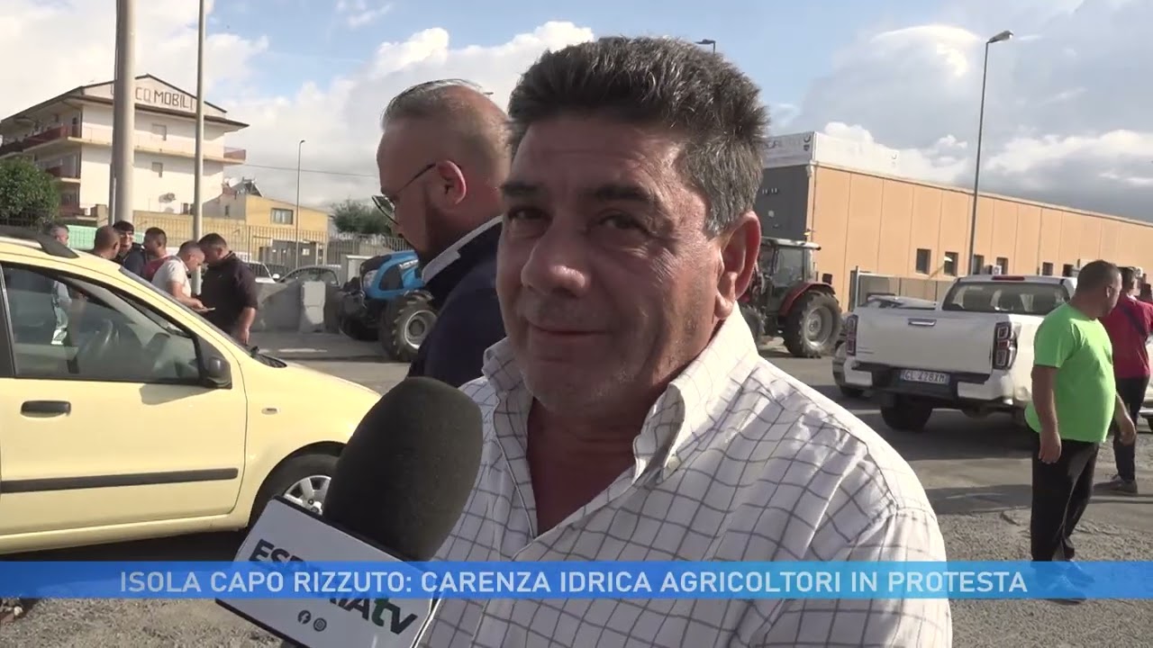 ISOLA CAPO RIZZUTO: CARENZA IDRICA,  AGRICOLTORI IN PROTESTA