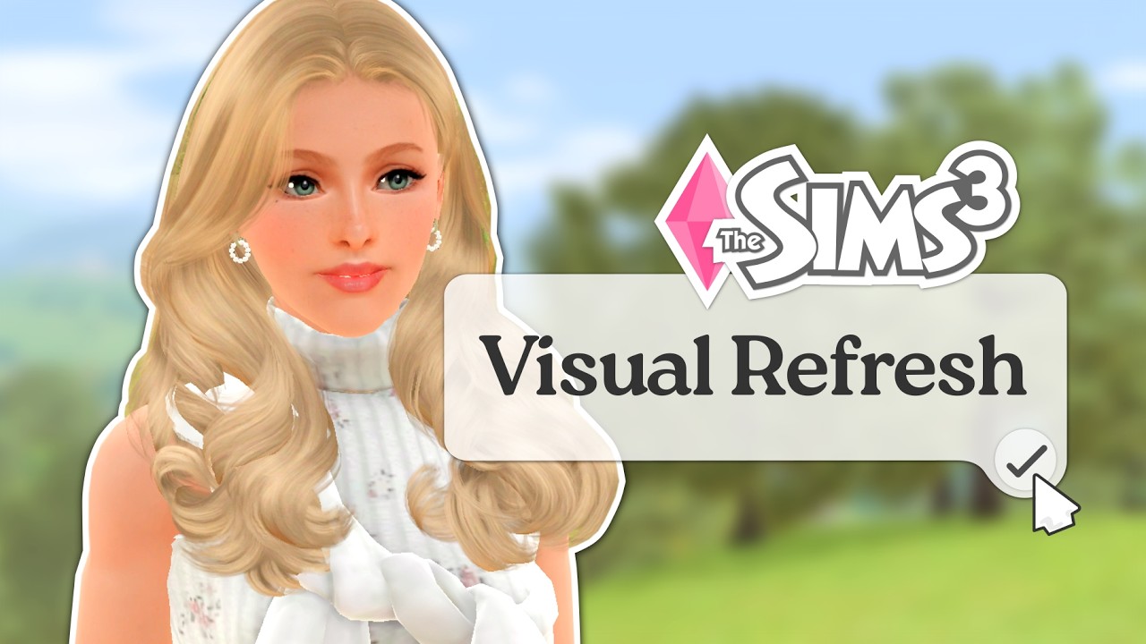Обновление графики и пользовательского интерфейса Sims 3 2026: освещение, замена стандартных элем...