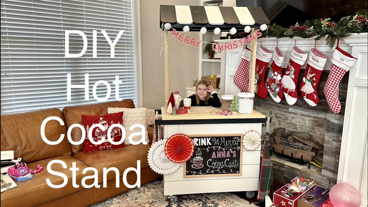 How to Build a Lemonade / Hot Cocoa Stand - DIY
