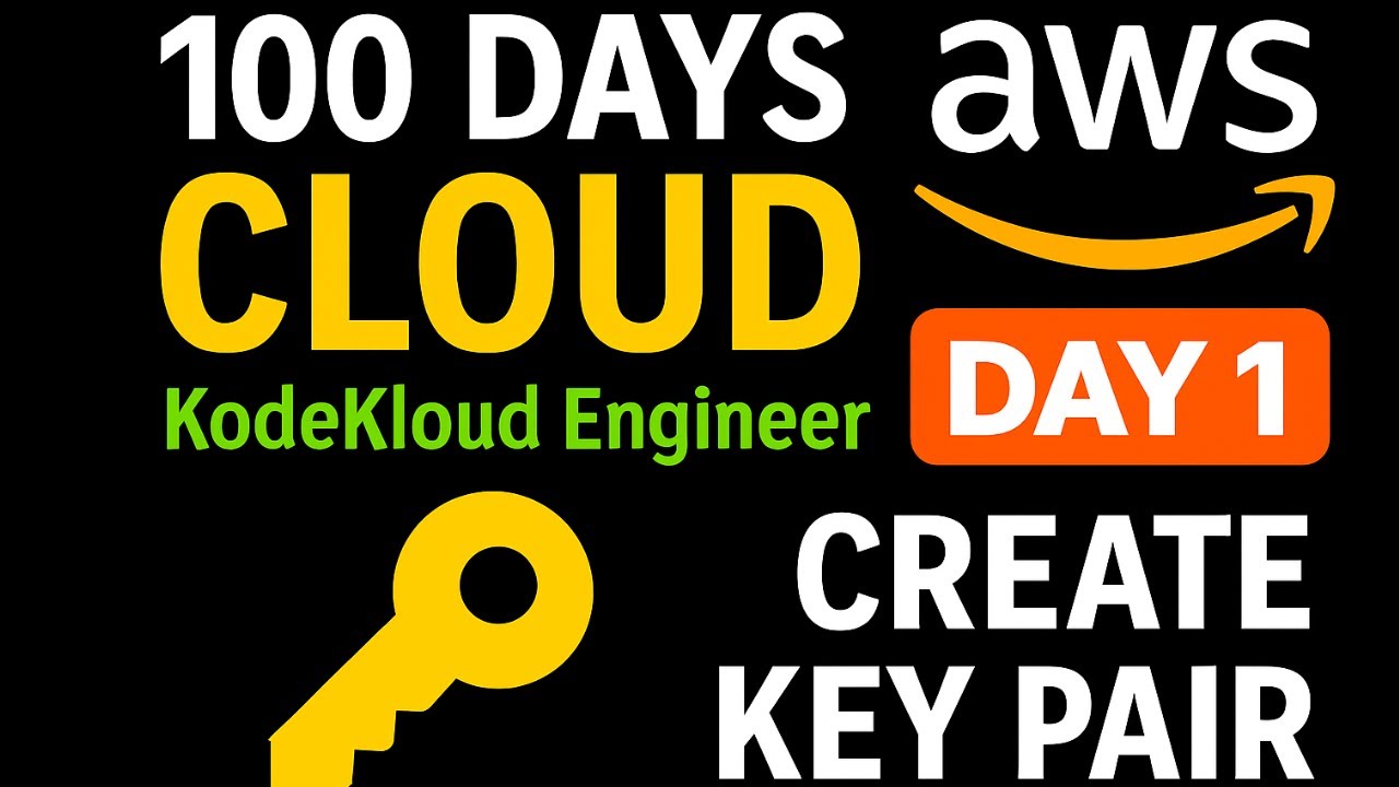 День 1: Создание пары ключей | Инженер Kodekloud | @DevopsDelight