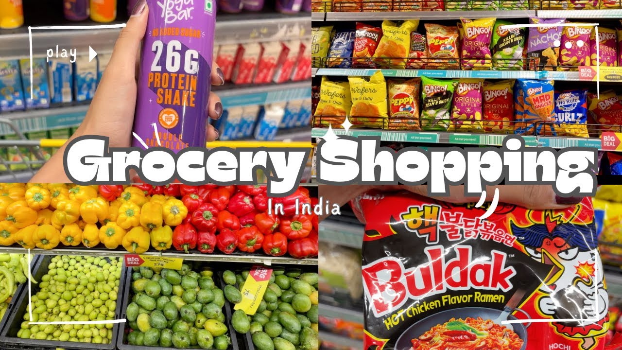 Grocery Shopping in India🇮🇳| 🍃Aesthetic ASMR vlog✨| Nesto hyper market 