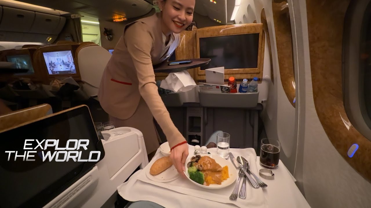 🇵🇭 🛩️ Emirates A380 Business Class Experience 💺🍾 CRK to DUB