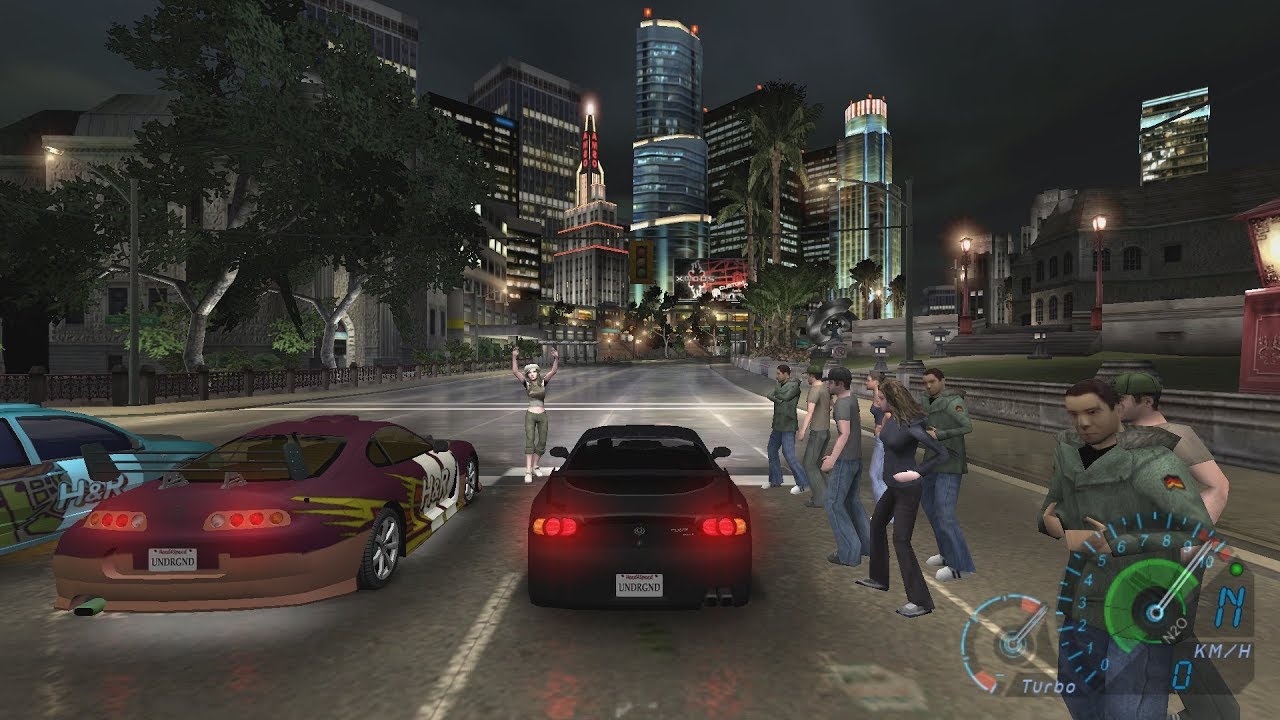The Longest Race in NFS Underground - 10 laps of Market Street in under 10:35