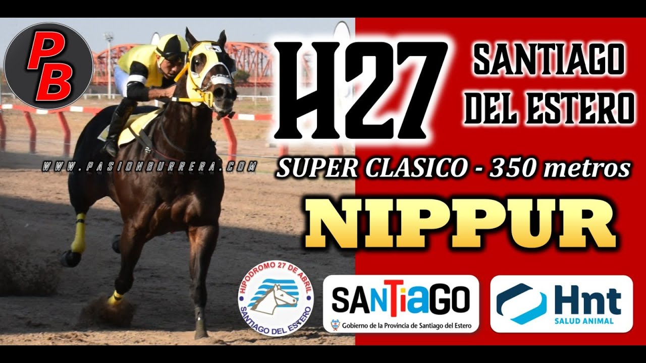 NIPPUR: SUPER CLASICO en HIPODROMO 27 DE ABRIL - SANTIAGO DEL ESTERO (14-09-2025)