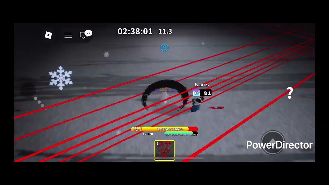 Horror Sans/stick only challenge 