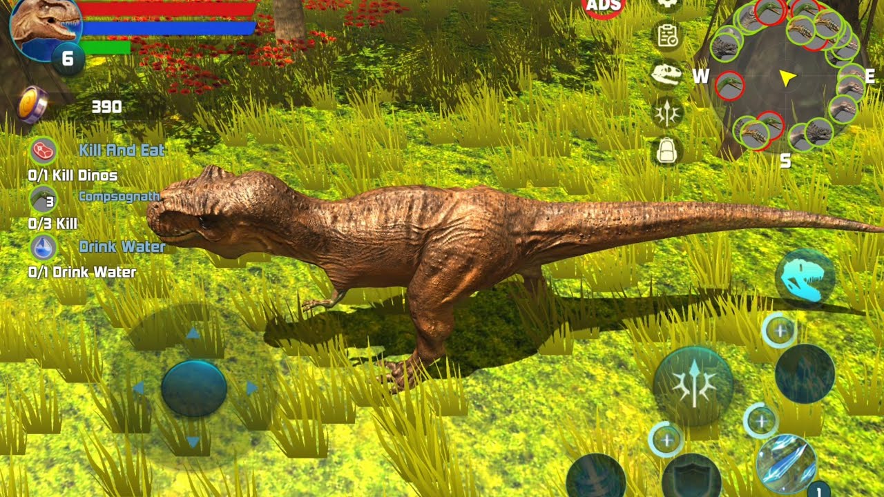 Dinosaurs Jurassic World T-Rex Gameplay 