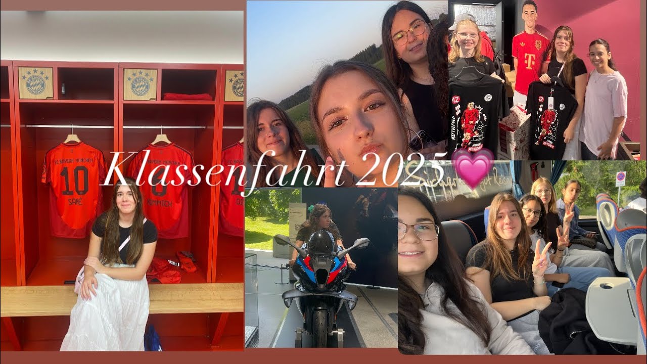 Klassenfahrt 2025 💗🌺😎