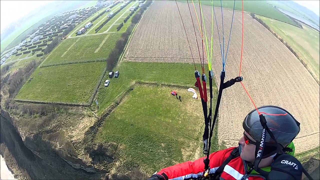 Parapente Vierville-Sur-Mer - OMAHA BEACH - Normandie - 07/04/15