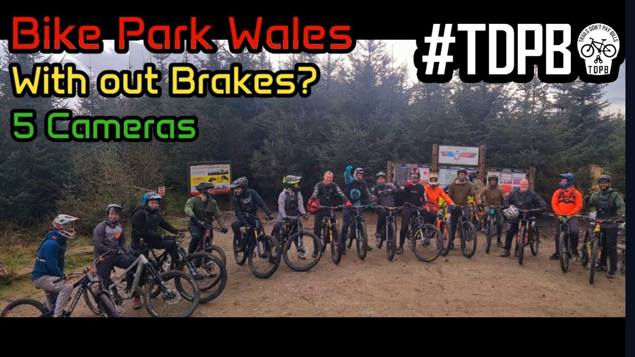 Bike Park Wales Reds Blues and Blacks