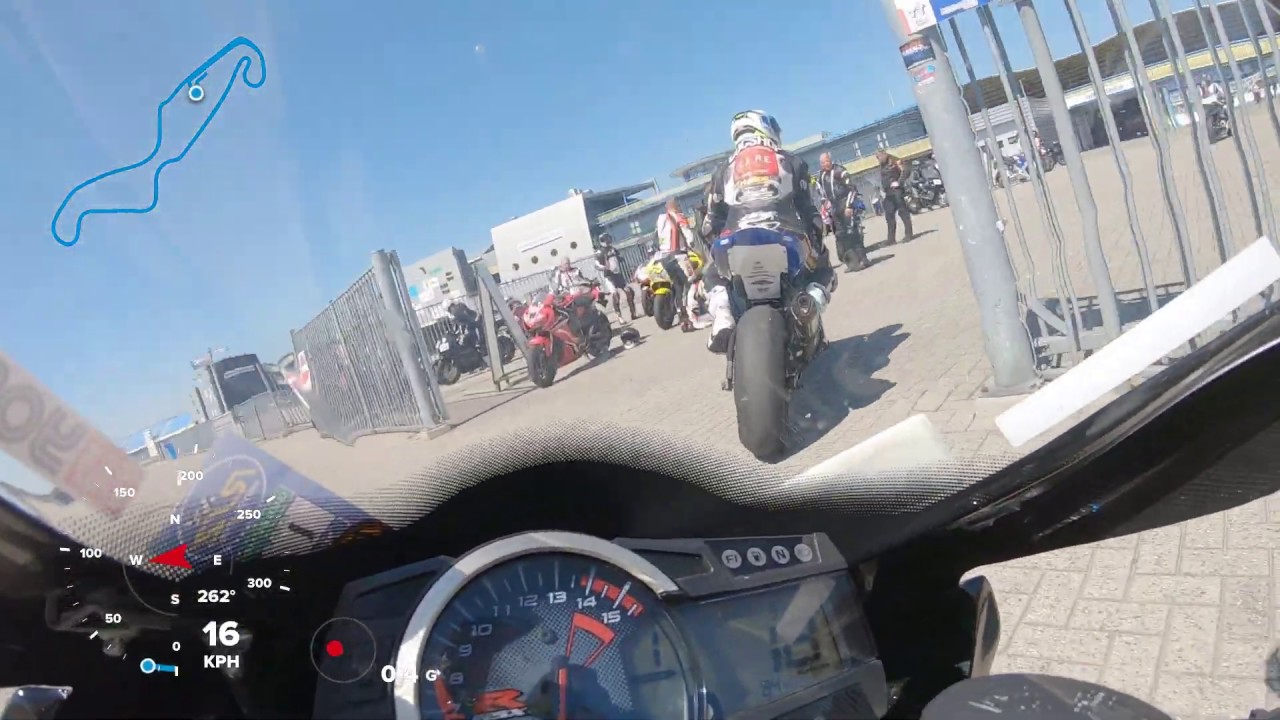 3 laps Assen GSXR 1000 2010 trackday
