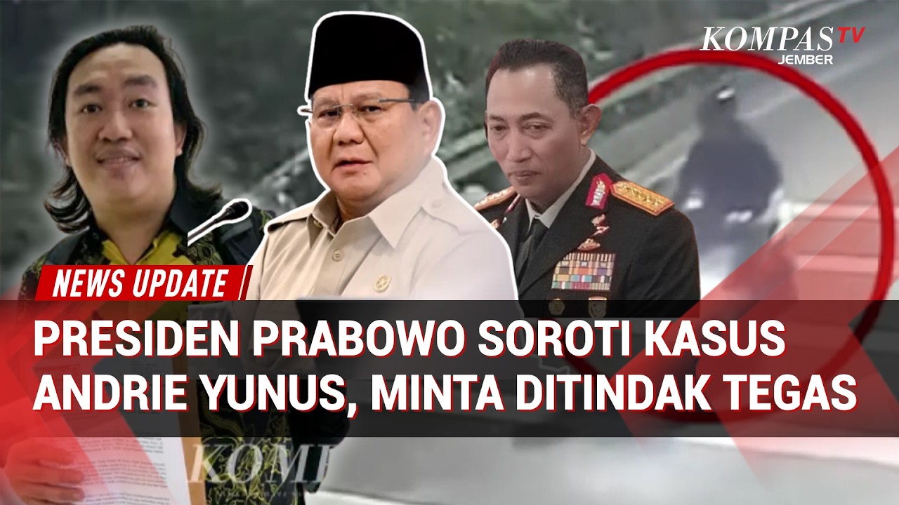 Teror Air Keras Andrie Yunus Jadi Sorotan Presiden, Kapolri Diminta Bertindak Tegas