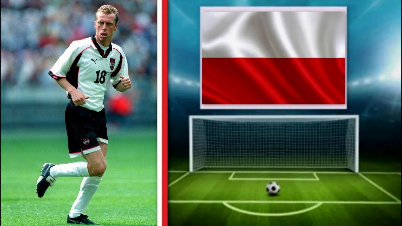 Peter St&ouml;ger⚽️⚽️⚽️Hattrick Polska v Austria [3-4] 1994