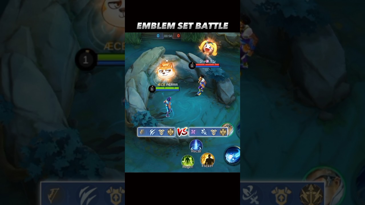 BRUNO EMBLEM SET BE LIKE... #mobilelegend #mlbbshorts #mlbb #shorts