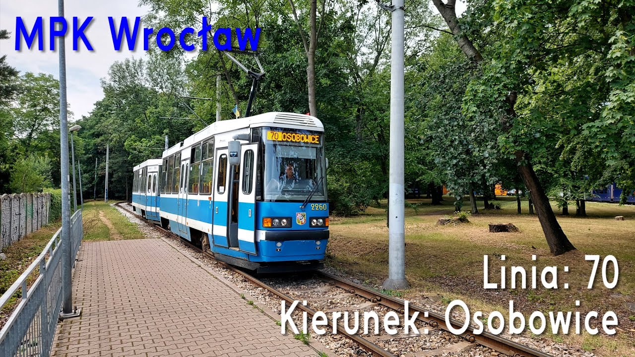 [🇵🇱PL] TIMELAPSE: MPK Wrocław - Linia: [🚋70]